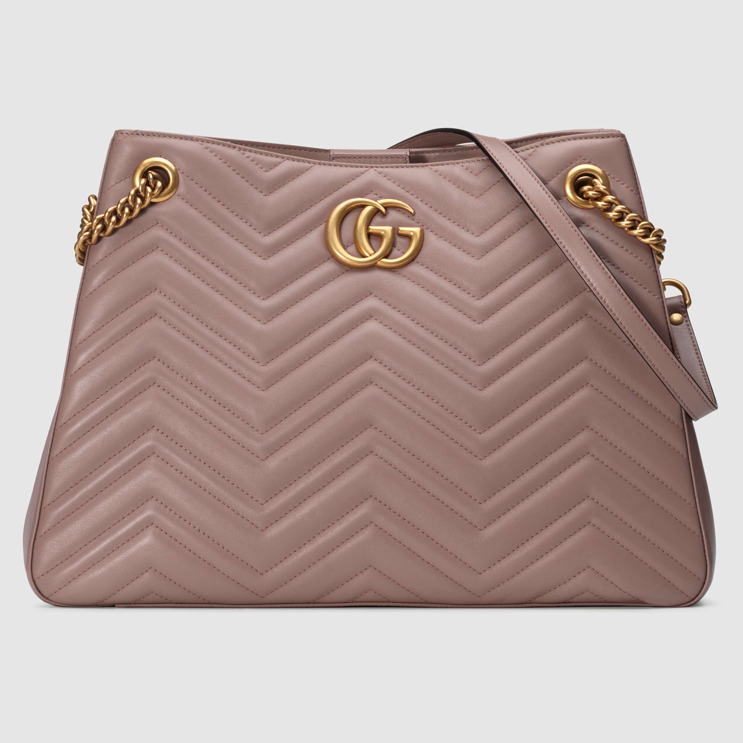 Replica Gucci Nude GG Marmont Medium Shopping Bag