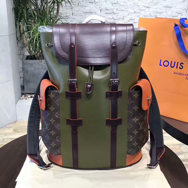Replica Louis Vuitton x Supreme M53414 Christopher PM Backpack Epi