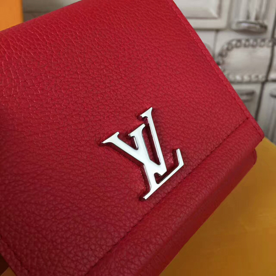 Louis Vuitton Lockme II Small Compact Wallet
