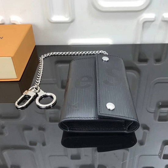 Louis Vuitton x Supreme Chain Compact Wallet M67711 Epi ...