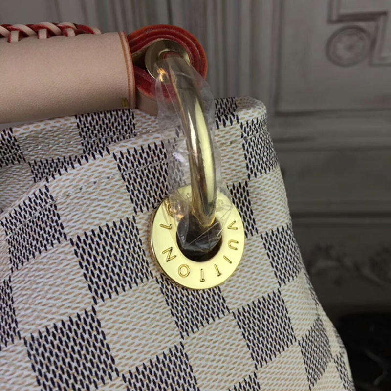 Louis Vuitton N41174 Artsy MM Damier Azur Hobo Bag
