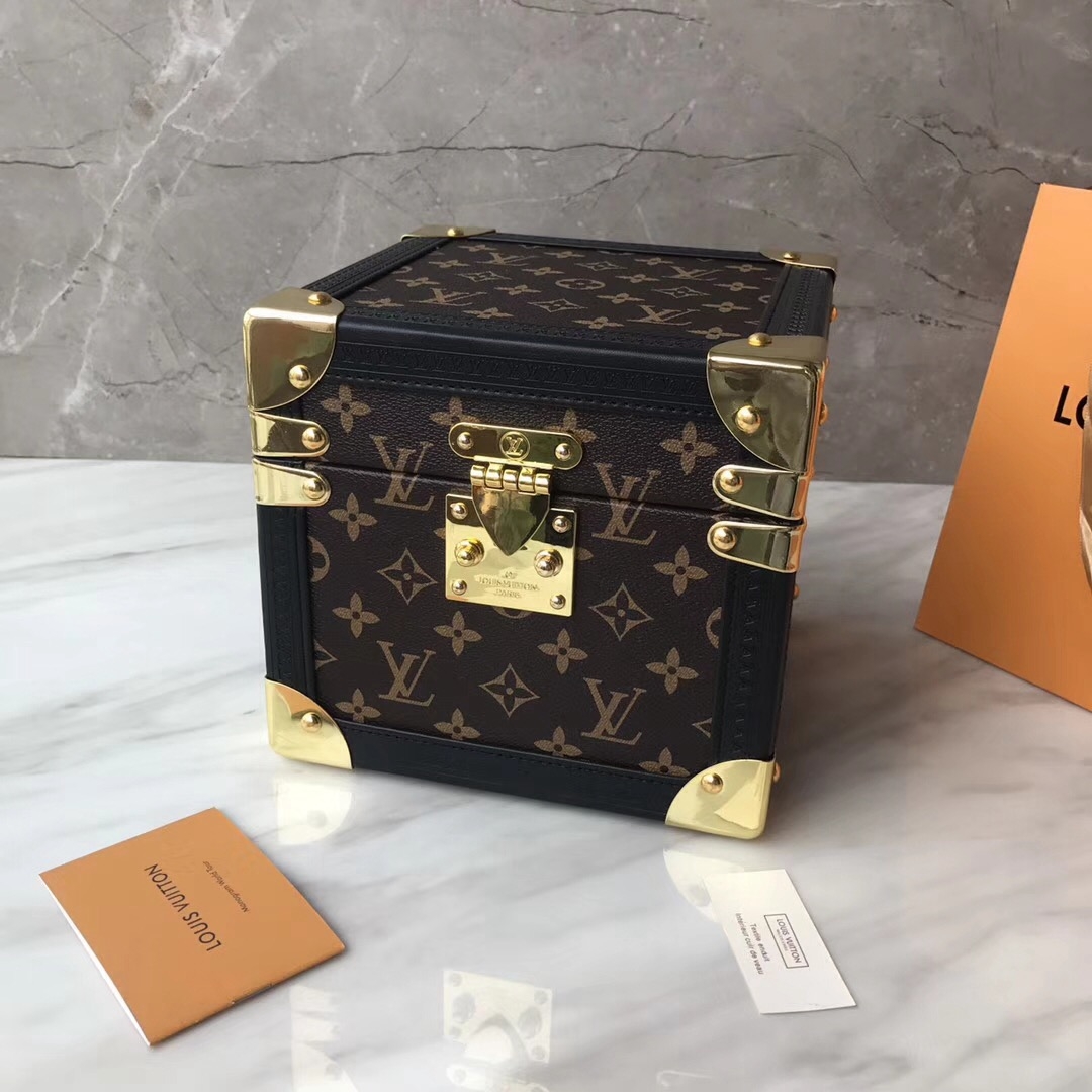 Louis Vuitton Monogram Cavans Music Jewelry Box (BFR-8122222 )