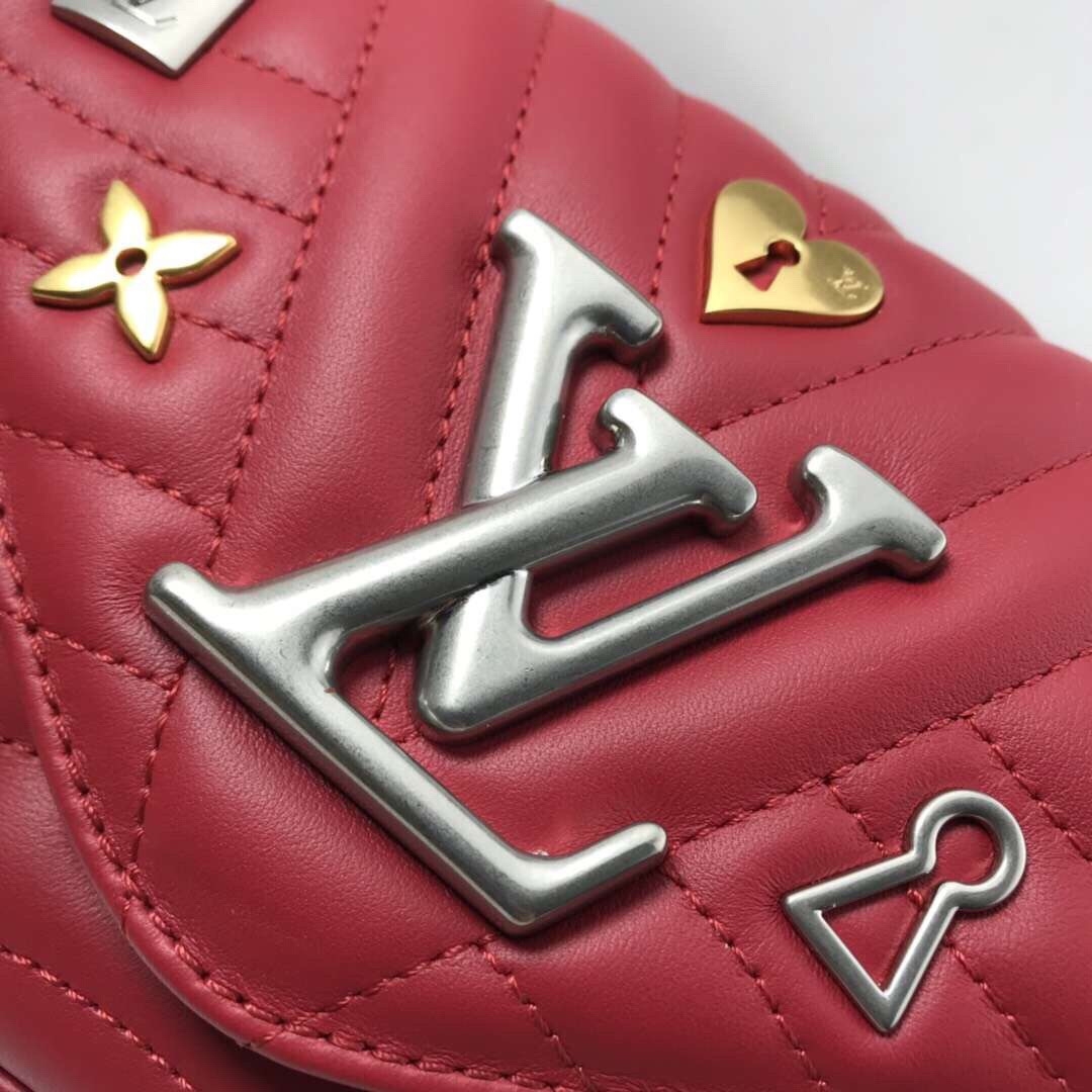 Louis Vuitton Love Lock New Wave Chain Bag M53213 Red 2019 (YPJ-9021306 )