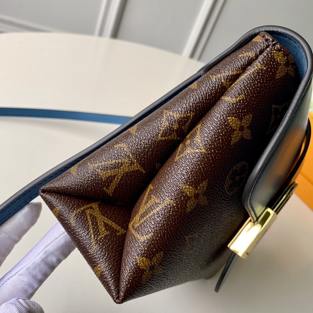 Louis Vuitton Locky BB Top Handle Bag M44321 Blue 2019 (KD-9021411 )