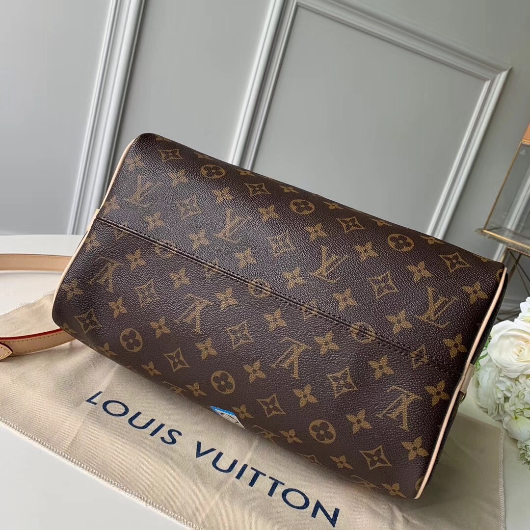 Louis Vuitton Monogram Canvas Love Lock Speedy Bandouliﾨﾨre 30 Bag M44365 2019 (F-9010924 )