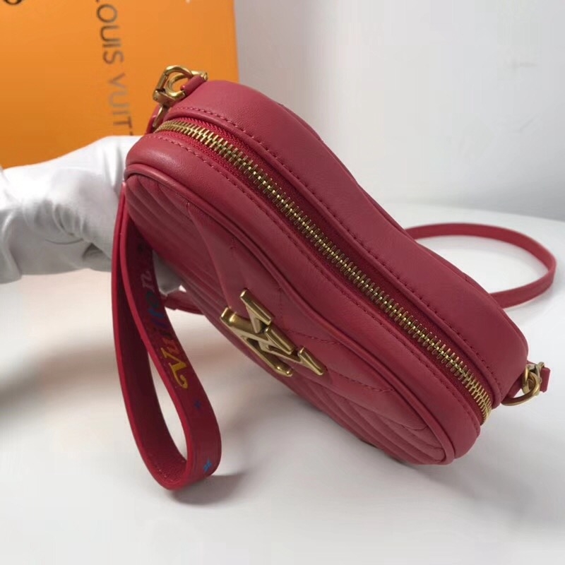 Louis Vuitton Calfskin Heart Bag New Wave Bag M52794 Red 2019 (XYS-9011803 )