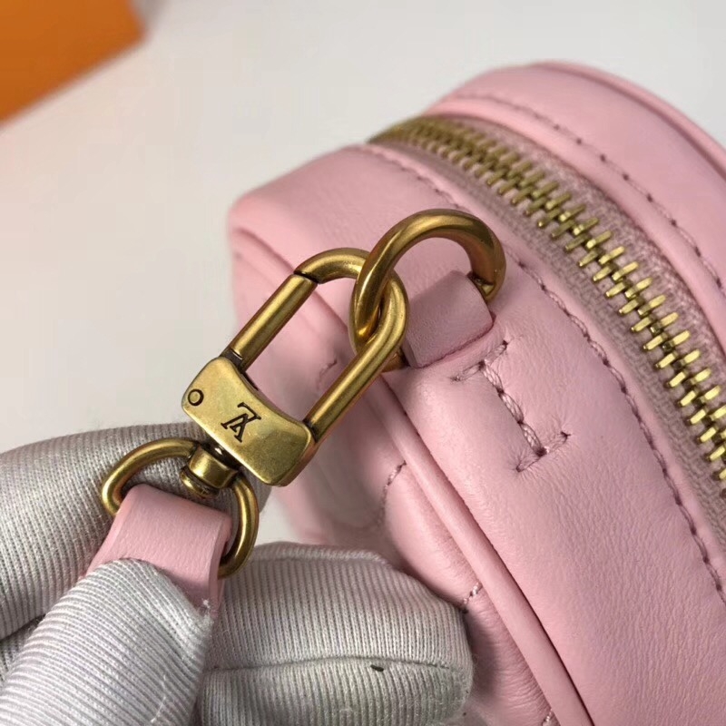 Louis Vuitton Calfskin Heart Bag New Wave Bag M52794 Pink 2019 (XYS-9011804 )
