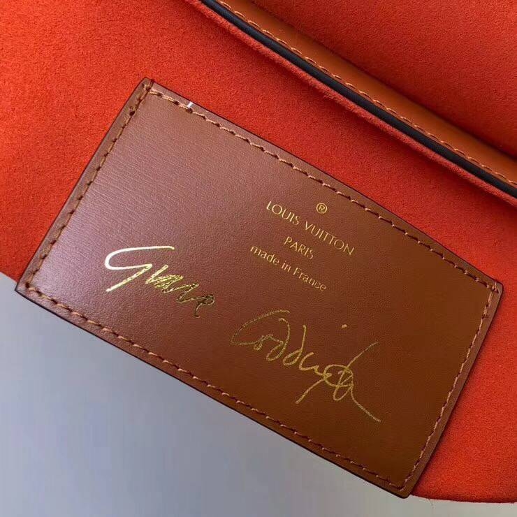 Louis Vuitton Transformed Monogram Canvas Twist MM Bag M44408 Brown/Orange 2019 (XLJ-8121929 )