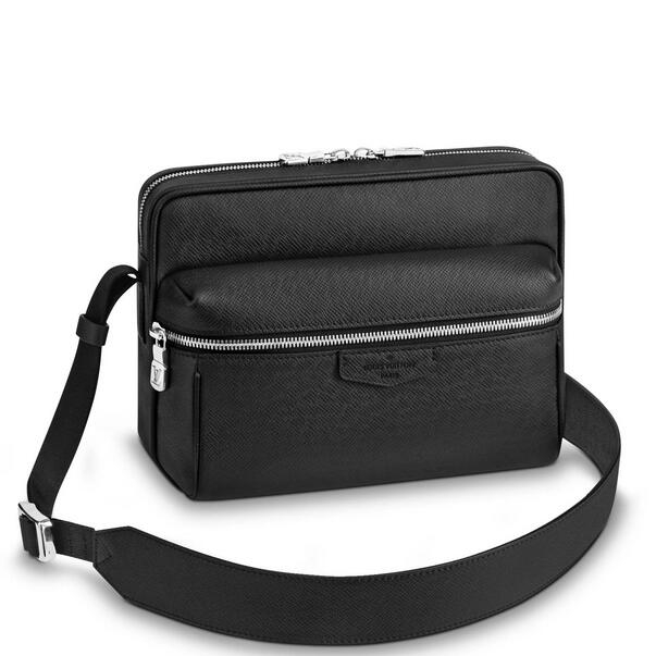 Louis Vuitton Outdoor Messenger PM Bag Taiga Leather M33435