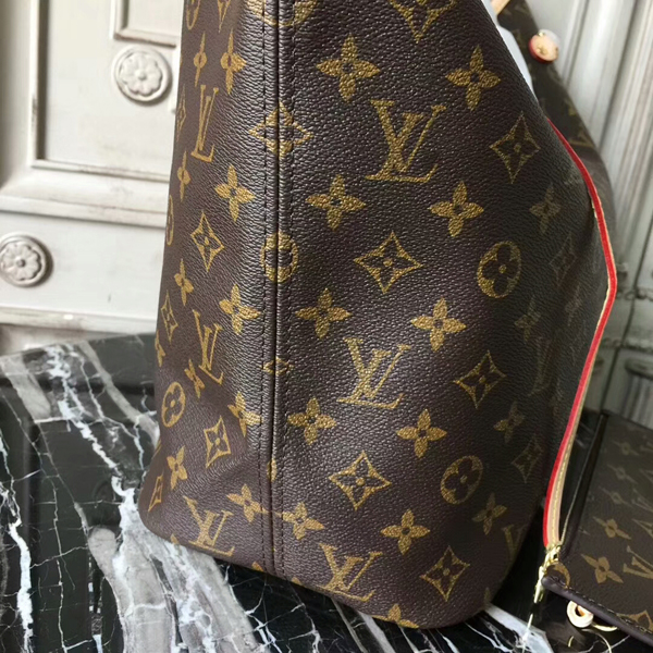 Louis Vuitton M40995 Neverfull MM Shoulder Bag Monogram Canvas
