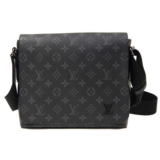 Louis Vuitton Messenger Multipocket Bag Patchwork Monogram Eclipse Canvas  And Printed Leather