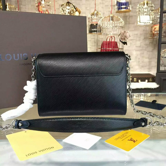 Authentic Louis Vuittion Twist MM Epi Noir - M50282, Luxury, Bags