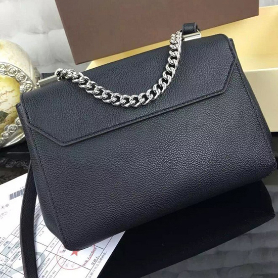Louis Vuitton Black Leather Mylockme BB Bag
