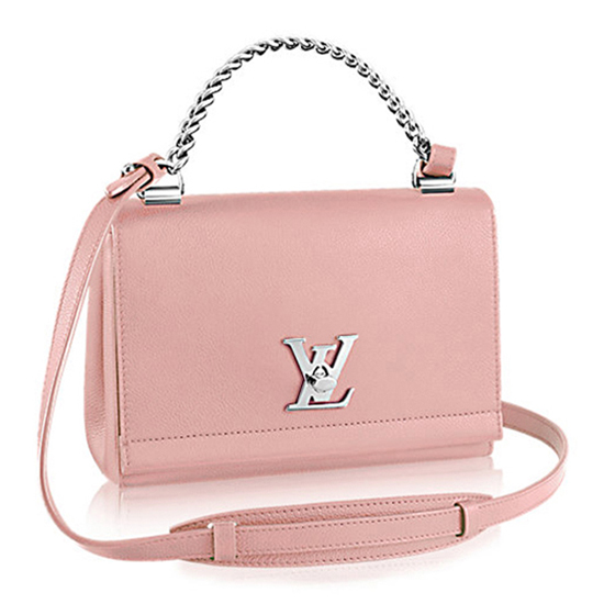 Louis Vuitton Taurillon Lockme Backpack - Pink Backpacks, Handbags
