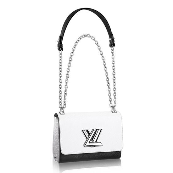 Replica Louis Vuitton M42386 Chain Louise GM Crossbody Bag Taurillon  Leather For Sale