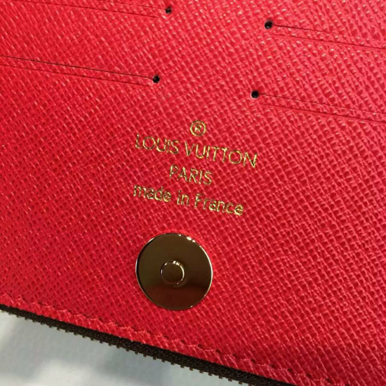 Louis Vuitton Louis Vuitton Adele Monogram Canvas & Red Coquelicot