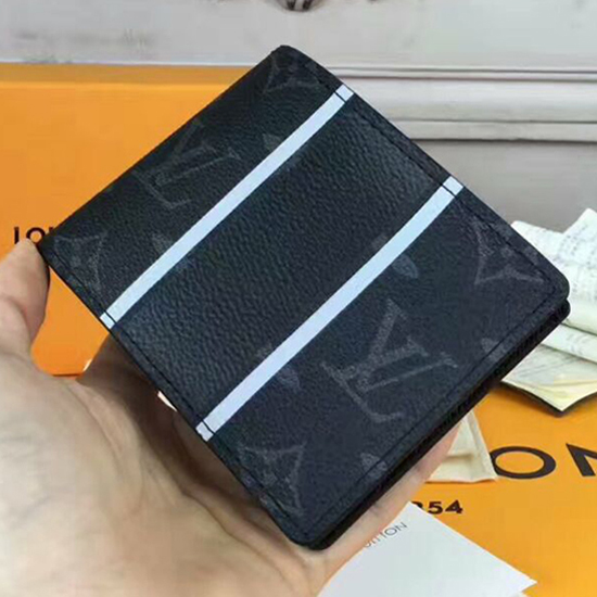 Louis Vuitton x fragment Multiple Wallet Monogram Eclipse Black