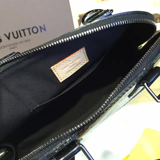 Replica Louis Vuitton M90174 Alma BB Tote Bag Monogram Vernis For Sale