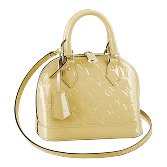 Louis Vuitton Alma Vernis Bag Reference Guide - Spotted Fashion