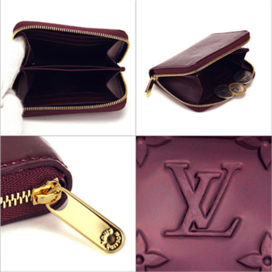 Louis Vuitton M91534 Zippy Coin Purse Monogram Vernis