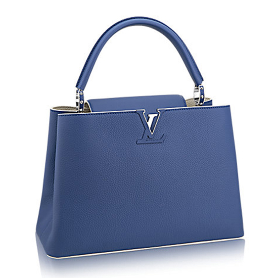 M94471 Louis Vuitton Capucines MM Handbag -Magnolia