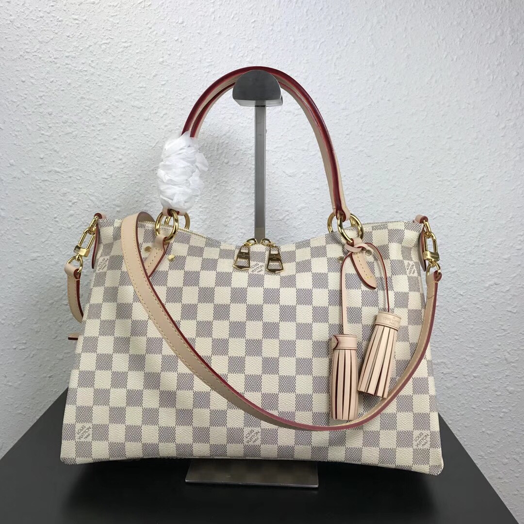 Louis Vuitton Lymington Bag Damier Azur N40022