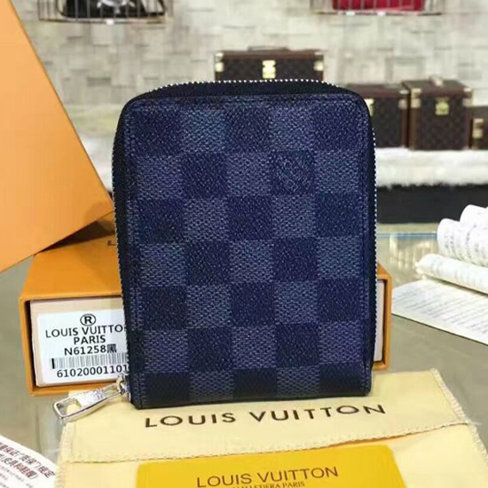 Louis Vuitton Damier Graphite Zippy Compact Wallet
