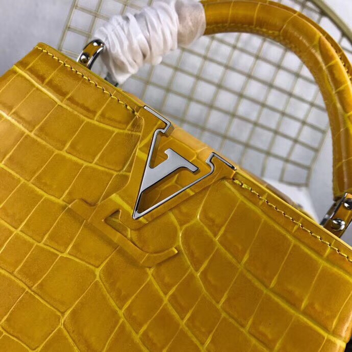 Louis Vuitton Capucines Mini Crocodile Bag N93074
