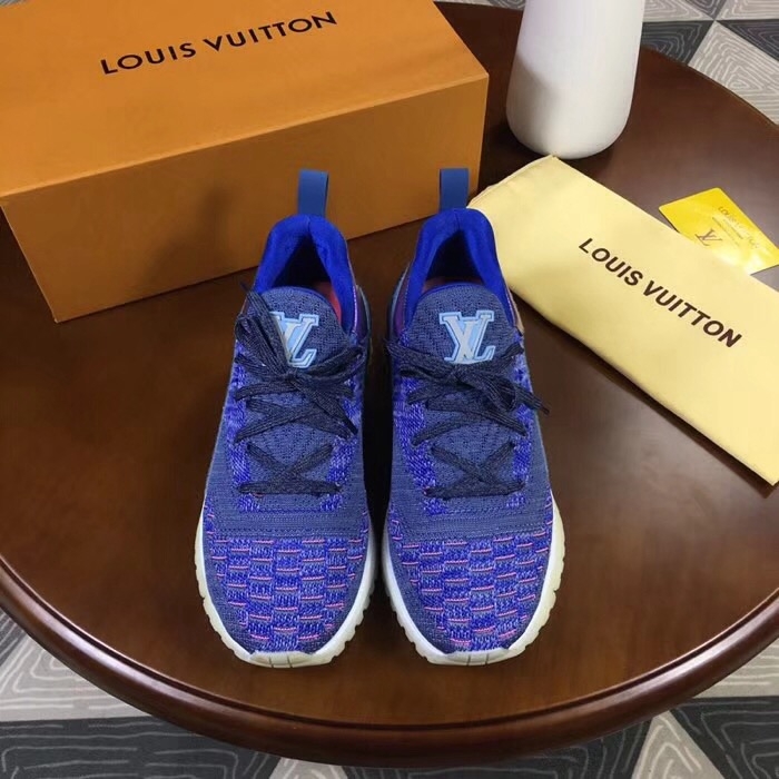 Louis Vuitton V.N.R Sneaker for Men/Women Blue 2018 (GD5002-8071125 )