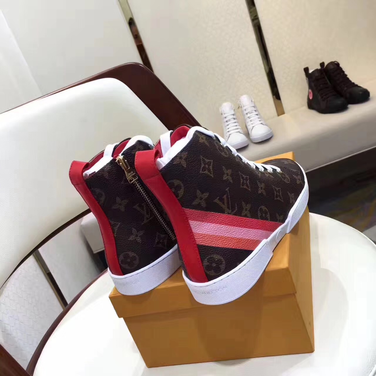 Louis Vuitton Stellar Sneaker Boot 1A2A2S 2017 (GD5010-7091833 )