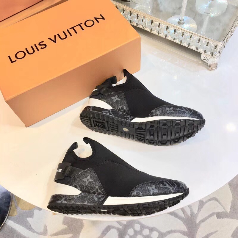 Louis Vuitton Monogram Run Away Sneaker 1A3RQ8 Black 2018 (GD1054-8080764 )