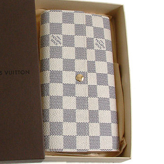 Louis Vuitton N61735 Sarah Wallet Damier Azur Canvas