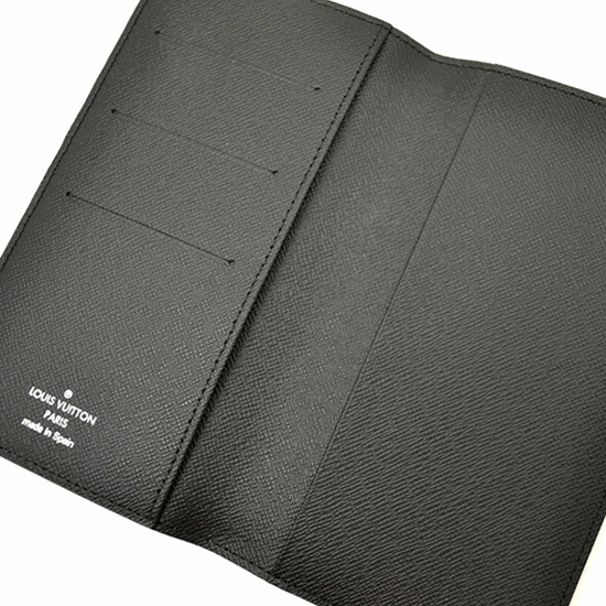 Louis Vuitton R20975 Pocket Agenda Cover Damier Graphite Canvas